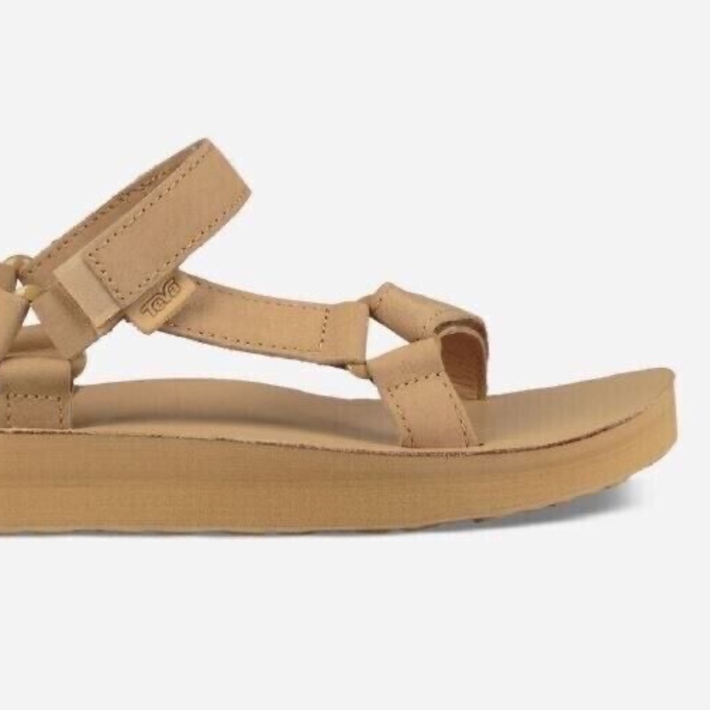 Teva Women's Tan Strappy Sport Sandals - Picture 3 of 10